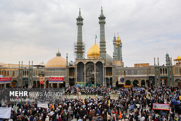 راهپیمایی ۱۳ آبان در قم