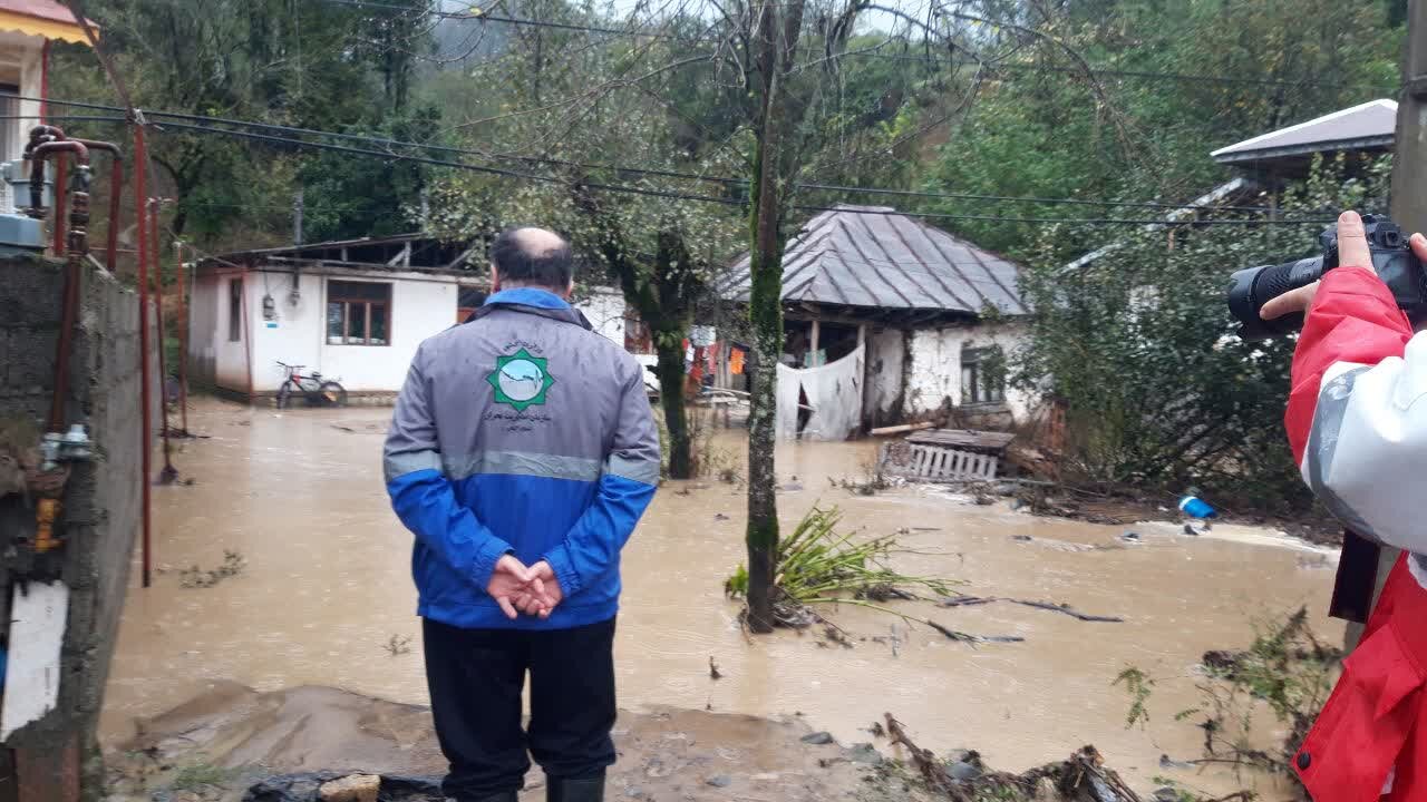 آخرین خبرها از وقوع سیل در ۷ شهرستان گیلان