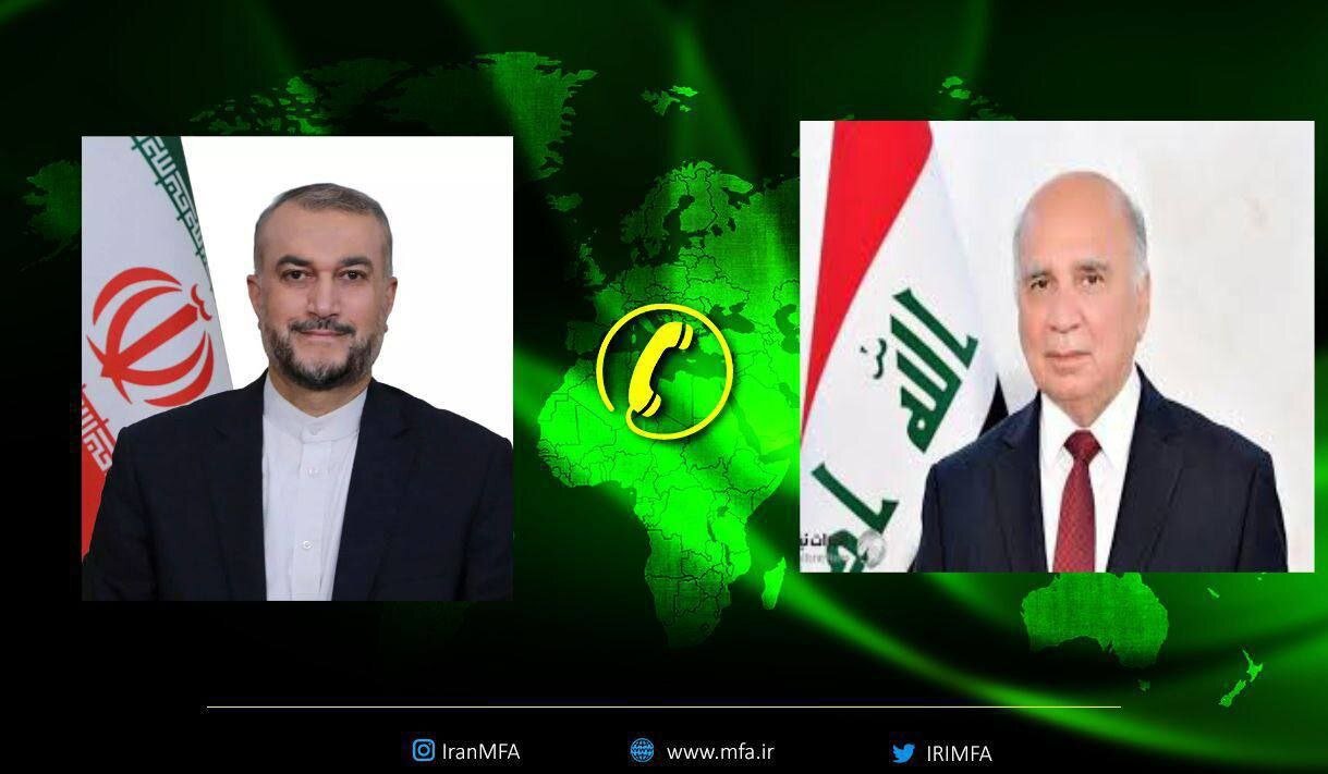 Iran FM consults with Oman, Iraq counterparts on Palestine  