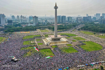 Millions, including 2 million Indonesians, rally around the world in support of Palestine