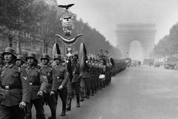 German army occupied France at the beginning of World War II