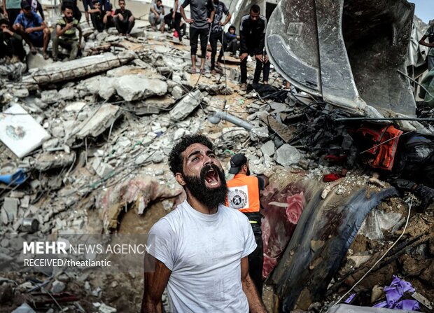 جنایت جدید صهیونیست‌ها در مرکز غزه/ بمباران یک اردوگاه پر جمعیت