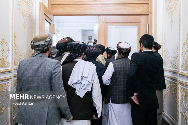Meeting between Amir-Abdollahian and Taliban delegation