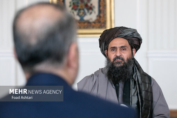 Meeting between Amir-Abdollahian and Taliban delegation