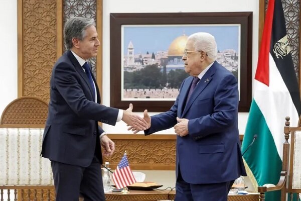 Abbas asks Blinken for a stop in war on Gaza
