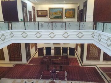 موزه‌ای برای نمایش فرش‌های جهانی ترکمن‌/از جاکلیدی تا فرش یک تُنی