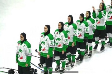 Iran’s hockey team beats Ireland in Women's Development Cup