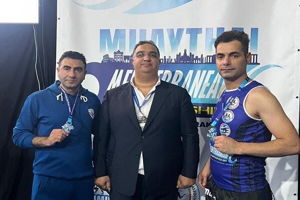 دو مدال طلا و برنز موی تای ایران در مسابقات آزاد مدیترانه 