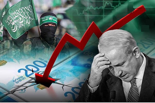 زبانه‌های جنگ غزه، اقتصاد اسرائیل را در ورطه نابودی قرار داده!
