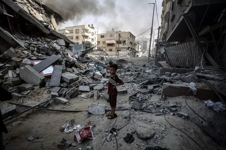 حماس: اسرائیل از آغاز جنگ ۳۵ هزار تُن مواد منفجره بر غزه انداخته