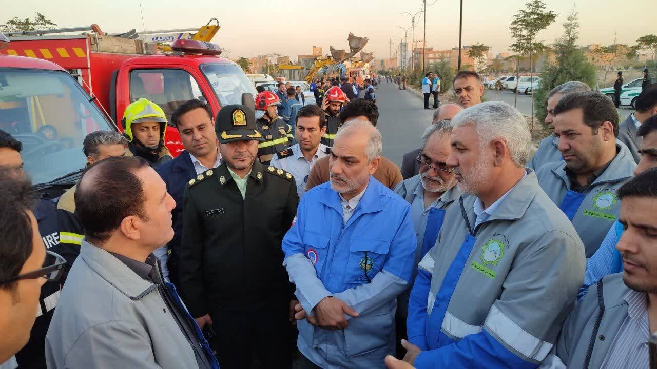 مانور «لحظه صفر» زلزله ۶ ریشتری در بهارستان برگزار شد