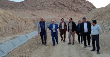 کانال انتقال آب کشاورزی شهر سنخواست بازسازی شد