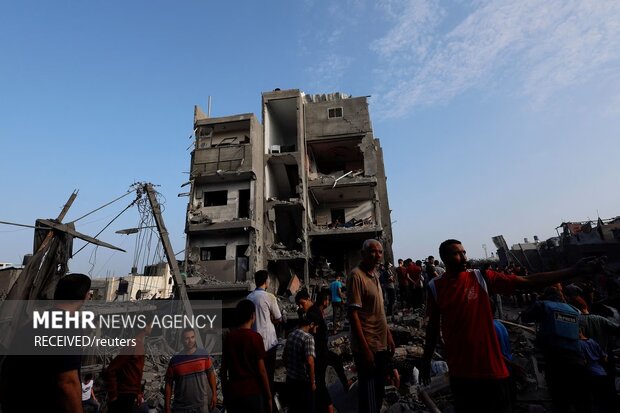 غزه در میان خون و آتش
