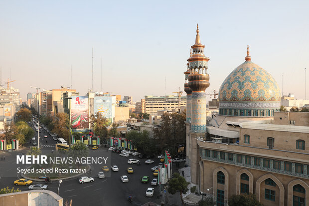 جدیدترین دیوارنگاره میدان فلسطین تهران رونمایی شد