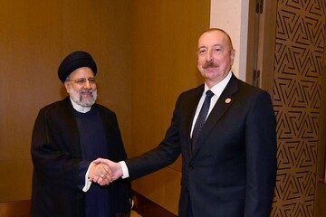 Iran, Azerbaijan presidents hold meeting in Uzbekistan