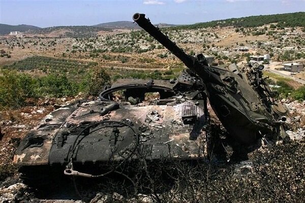 حزب اللہ نے صیہونی فوج کا مرکاوا ٹینک تباہ کر دیا
