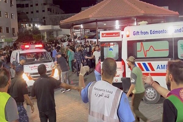 شهادت ۲۰۰ نیروی درمانی و هدف قرار گرفتن ۵۳ خودروی امدادی در غزه