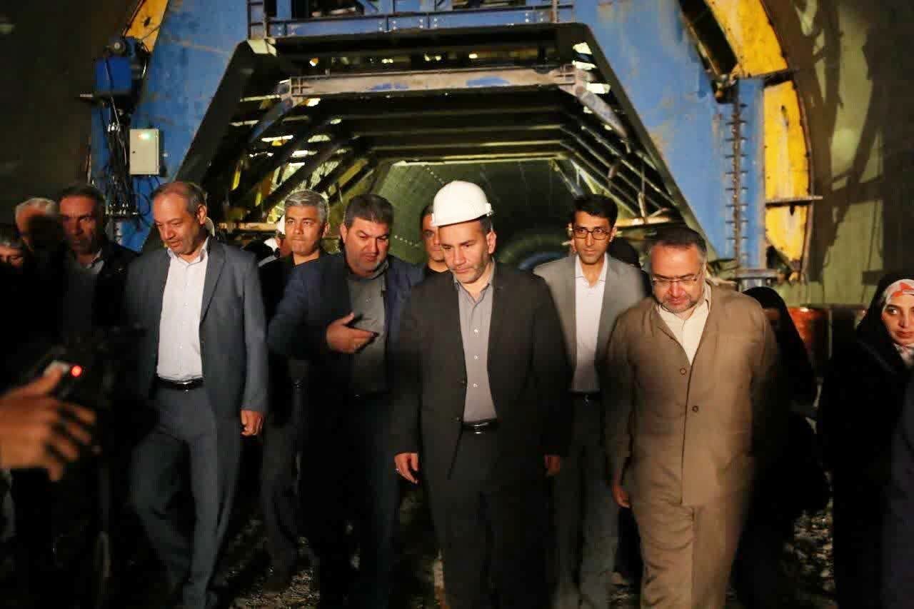 عملیات اجرایی پروژه تونل سیاه طاهر ثلاث باباجانی شتاب می‌گیرد