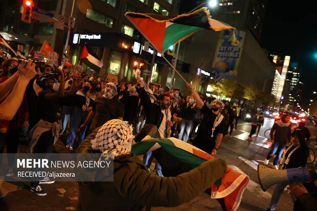 تظاهرات جهانی در حمایت از مردم مظلوم فلسطین