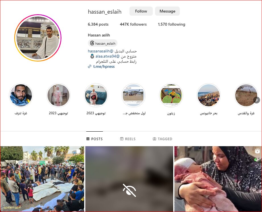 Who is "Hassan Aslih", Gaza field reporter, Israel nightmare?