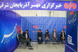 غرفه خبرگزاری مهر در نمایشگاه مطبوعات و رسانه‌های آذربایجان‌شرقی