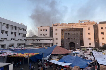 «بخش قلب» بیمارستان الشفاء در حمله هوایی اشغالگران کاملا ویران شد