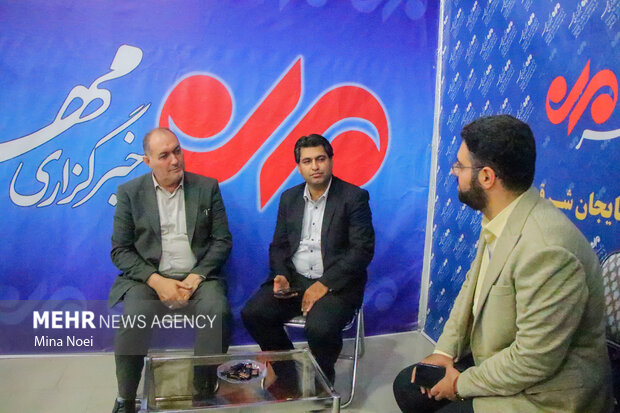 غرفه خبرگزاری مهر در نمایشگاه مطبوعات و رسانه های آذربایجان‌شرقی