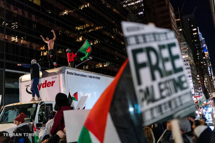 From Paris to Karachi protesters rally in support of Palestine