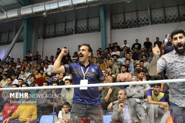 هفته پنجم سوپر لیگ والیبال ایران فولاد سیرجان ایرانیان ۳ پاس گرگان ۱