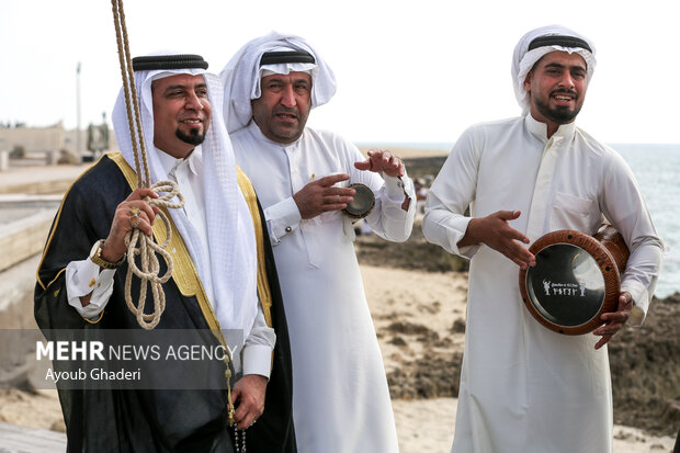 Traditional music festival in Kish Island
