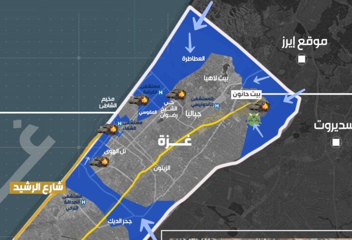 سد محکم مقاومت در محور غربی غزه
