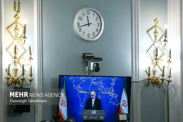 
Iran FM spox. press conference