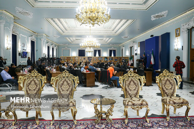 
Iran FM spox. press conference