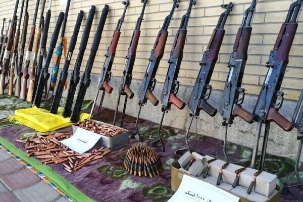 Arms smuggling network dismantled in southern Iran