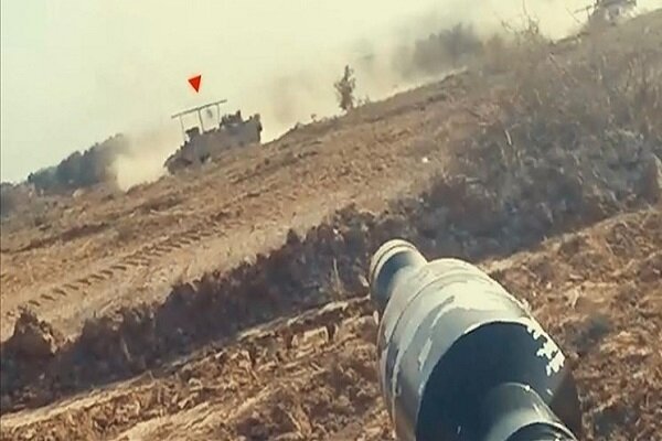 قسام با «تی بی جی» نظامیان صهیونیست را هدف قرار داد