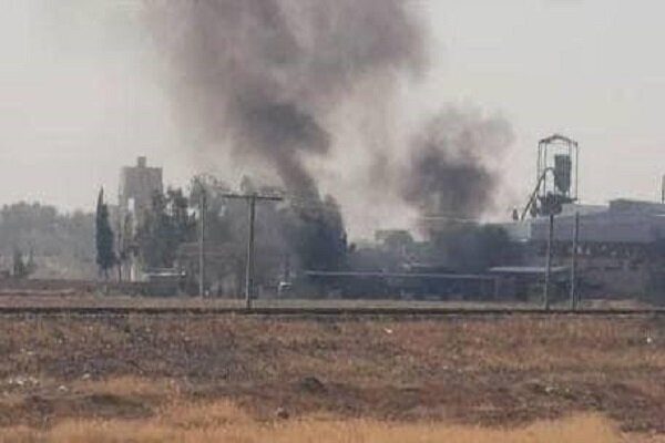 حمله موشکی مجدد به پایگاه آمریکا در میدان نفتی العمر سوریه