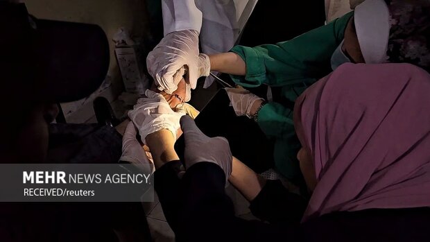 کودکان بستری در بیمارستان‌های غزه