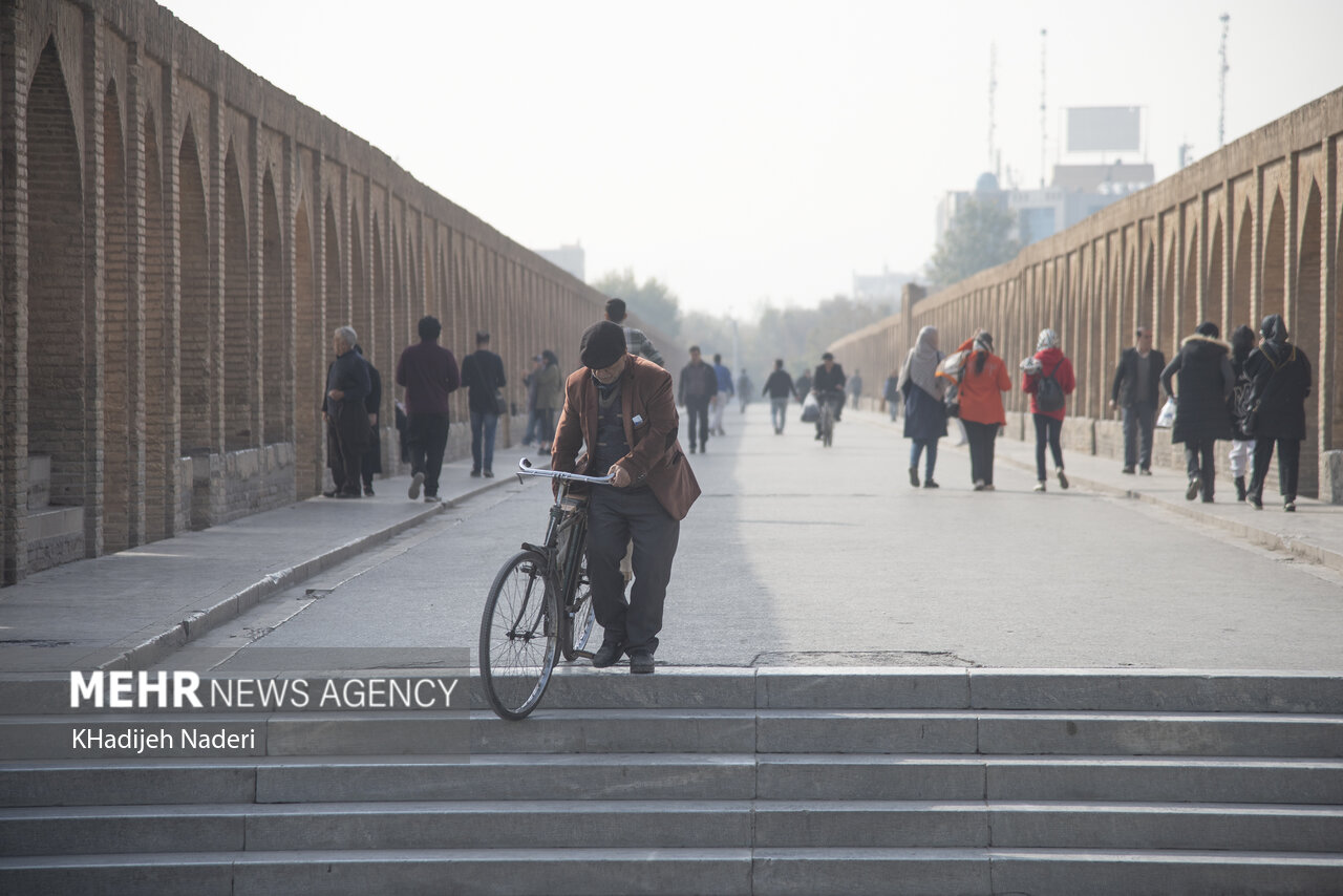 آلودگی شدید هوای اصفهان وارد ششمین روز شد