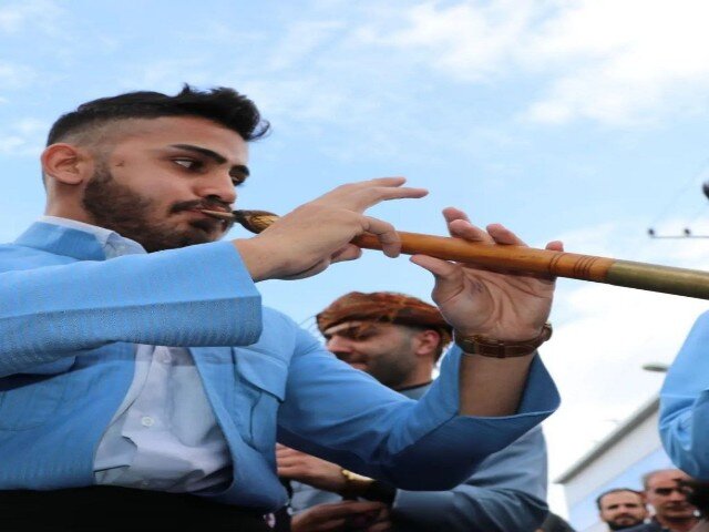 پنجمین جشنواره «ههلپهرکی» بانه آغاز بکار کرد