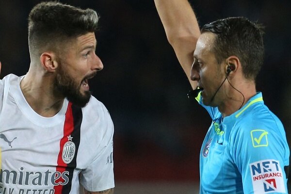 فدراسیون فوتبال ایتالیا «اولیویه ژیرو» را محروم کرد