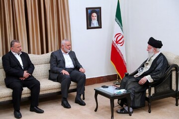 Ayatollah Khamenei- Ismail Haniyeh