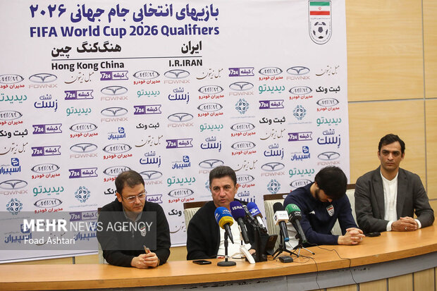 نشست خبری امیر قلعه نویی سرمربی تیم ملی فوتبال ایران