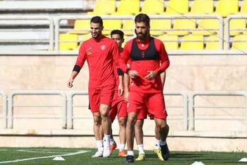 آغاز مجدد تمرینات پرسپولیس برای دیدار با النصر