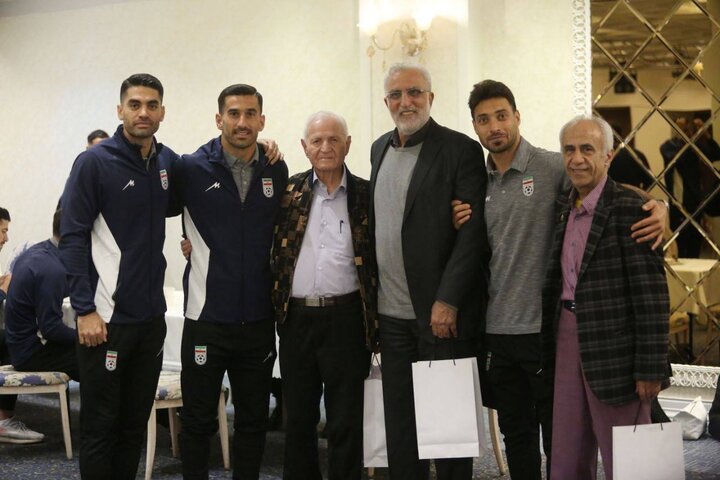 حضور پیشکسوتان فوتبال ایران در اردوی تیم ملی
