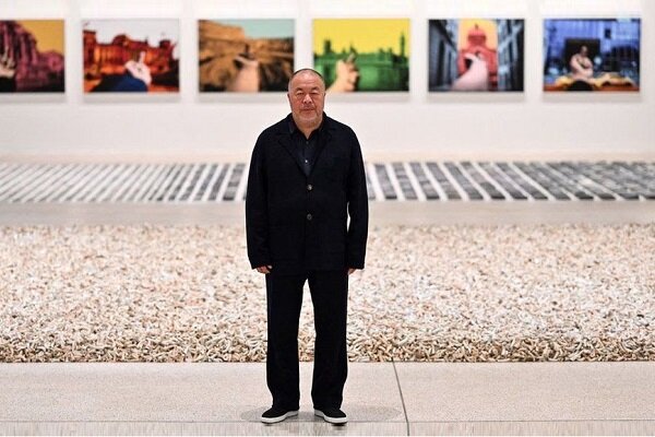 نمایشگاه لندن هنرمند چینی برای پست ضداسراییلی‌اش لغو شد