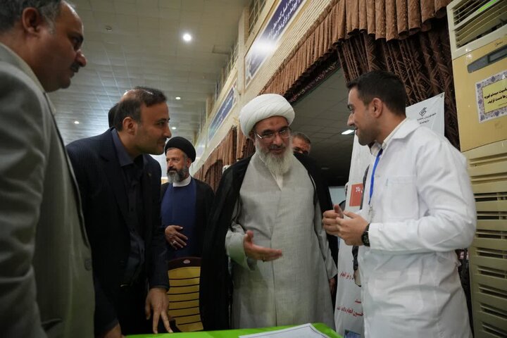 امام جمعه بوشهر در پویش ملی فشارخون و دیابت شرکت کرد