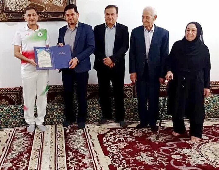 مدالآور مسابقات پارا آسیایی تجلیل شد