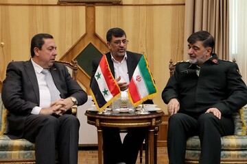 العميد أحمد رضا رادان يؤكد على زيادة مستوى تعاون الشرطة الإيرانية مع سوريا