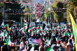 تجمع حمایتی مردم اراک از مردم فلسطین