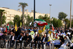 تجمع مردم اردستان در حمایت از ملت مظلوم فلسطین